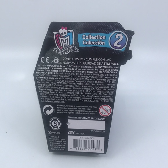 Monster High Mega Blocks Series 2 Toralei Still Sealed - Picture 4 of 6